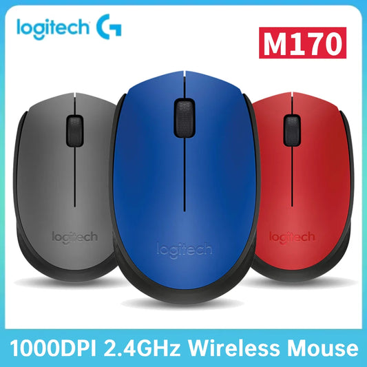 Logitech M170 Wireless Mouse 1000 DPI 2.4G Optical Mice
